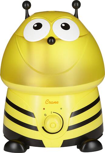 Crane - Adorable Ultrasonic Cool Mist Humidifier - Yellow - Larger Front