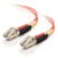 Alt View Standard 20. C2G - Fiber Optic Duplex Cable - Plenum-Rated - Orange.