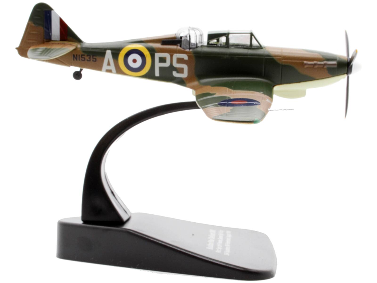 Angle. Oxford Diecast - Boulton Paul Defiant MK I Fighter Pilot Sqn Ldr P Hunter Gunner Sgt F King 264 Squadron RAF Hornchurch 1940 1/72 Oxford - Multicolor.