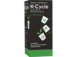 Keurig - K-Cycle Cardboard Recycling Bin Sitation, 5/Pack - Multicolor