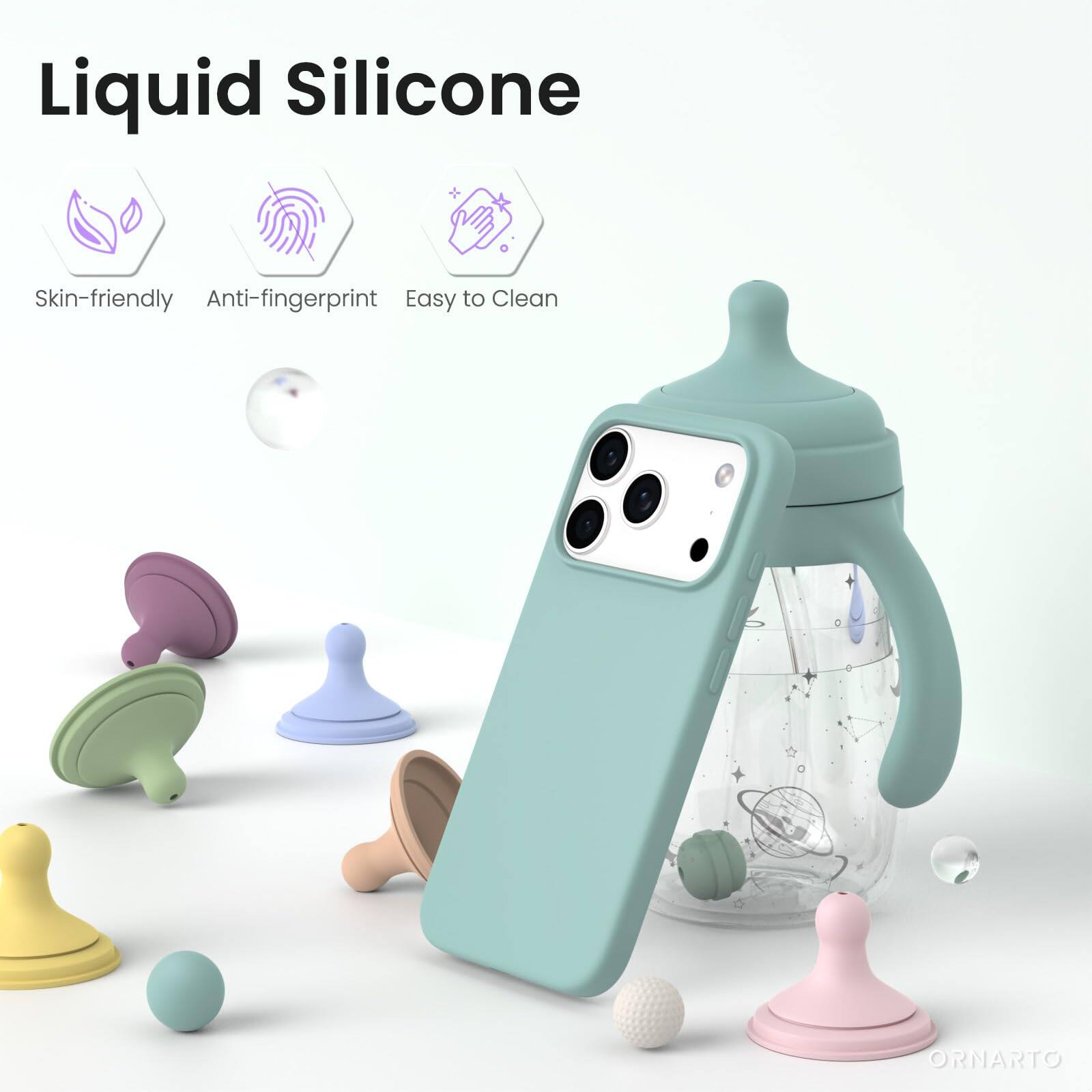Liquid Silicone

Skin-friendly  
Anti-fingerprint  
Easy to Clean  

ORNARTO