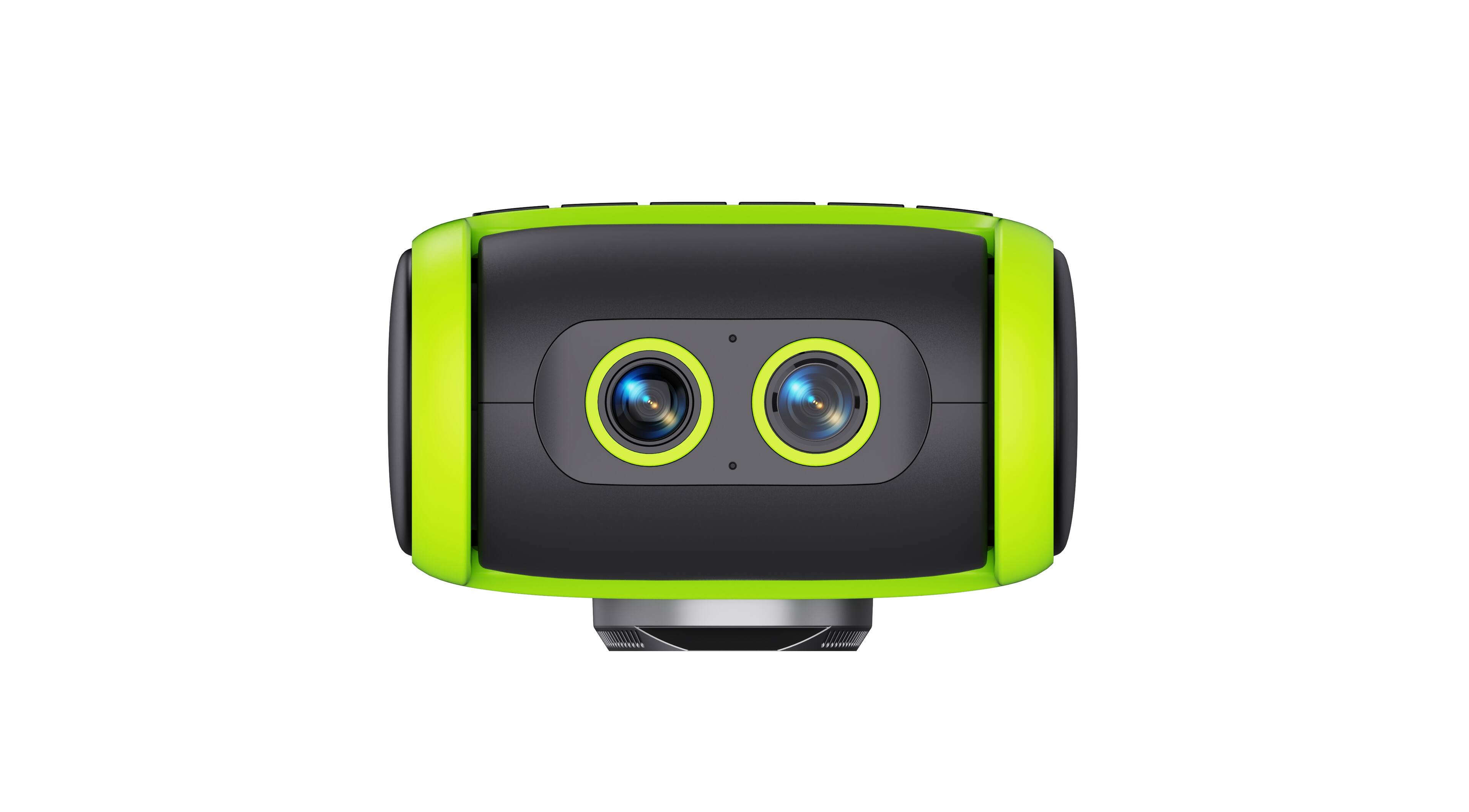 Alt View 11. XbotGo - Falcon AI Sports Camera, 4K Auto-Tracking Action Cam for Team Sports, Dual Lens with Live Streaming, No Subscription - Edge Green.