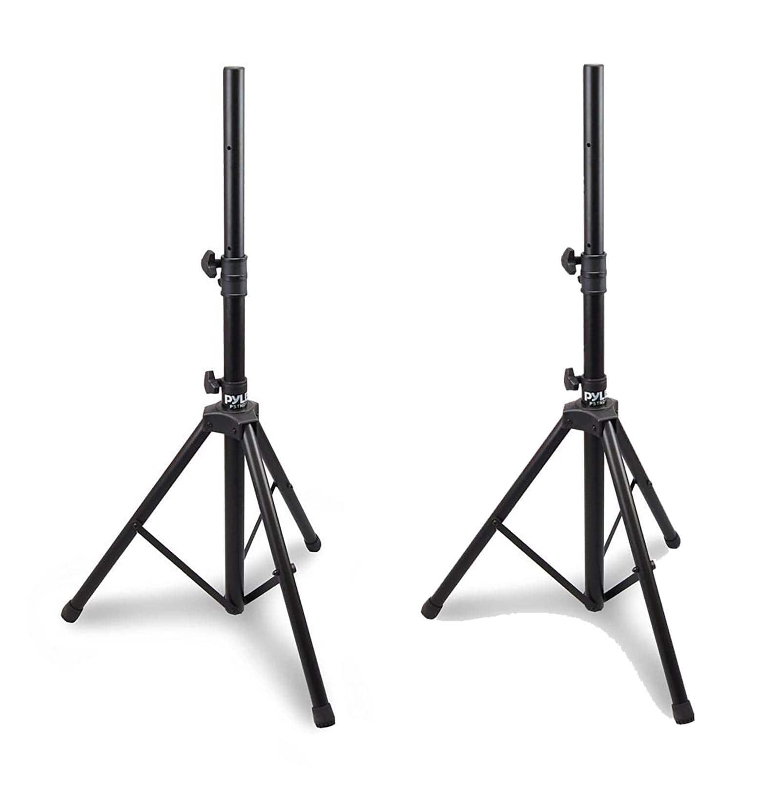 PylePro - Pyle Pro Adjustable Extending Height Tripod Speaker Stand Holder Mount, 2-Pack
