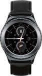 Front Zoom. Samsung - Gear S2 Classic Smartwatch 40mm Stainless Steel - Black Leather.