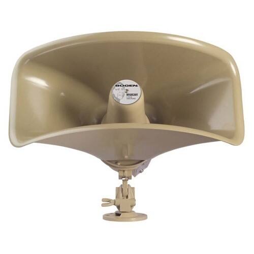 Front Standard. Bogen - KFLDS30T-Wide Dispersion Horn Loudspeaker - 30 W Amplifier.