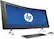 Angle. HP - ENVY 34" Curved All-In-One - Intel Core i5 - 12GB Memory - 1TB Hard Drive - Silver.