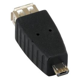 Sanoxy - USB Type A Female to Micro B Male Adapter - Black