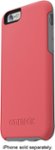 Front Zoom. OtterBox - Symmetry Series Case for Apple® iPhone® 6 and 6s - Coral/Gunmetal Gray.