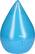 Angle. Crane - Droplet Ultrasonic Cool Mist Humidifier - Aqua.
