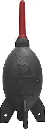 Front. Giottos - Rocket Air Blaster Air Duster - Black.