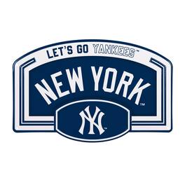 Evergreen Enterprises - New York Yankees 11" x 17" Embossed USA Steel Buckle Wall Sign - Multicolor