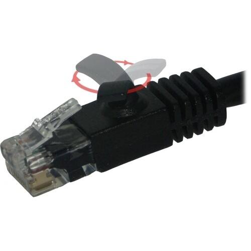 Front Standard. GoldX - Offspring Cat.5e UTP Patch Cable - Black.