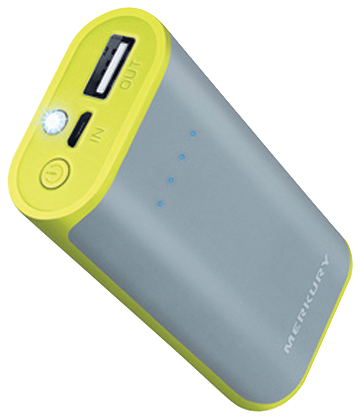 Best Buy: Merkury Portable Charger Gray/Lime MI-PB420-371
