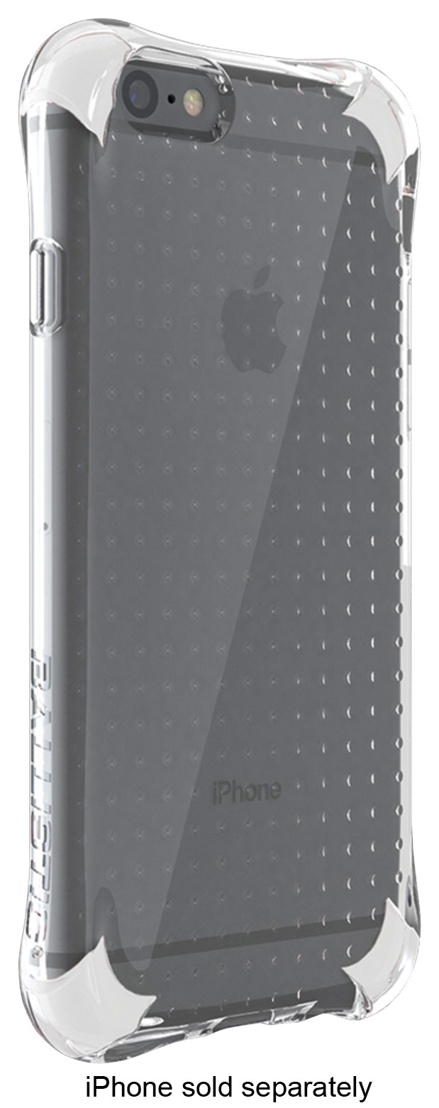 magie rekken Gemaakt om te onthouden Best Buy: Ballistic Jewel Spark Hard-Shell Case for Apple® iPhone® 6/6s  Clear/White JS1465-B12N