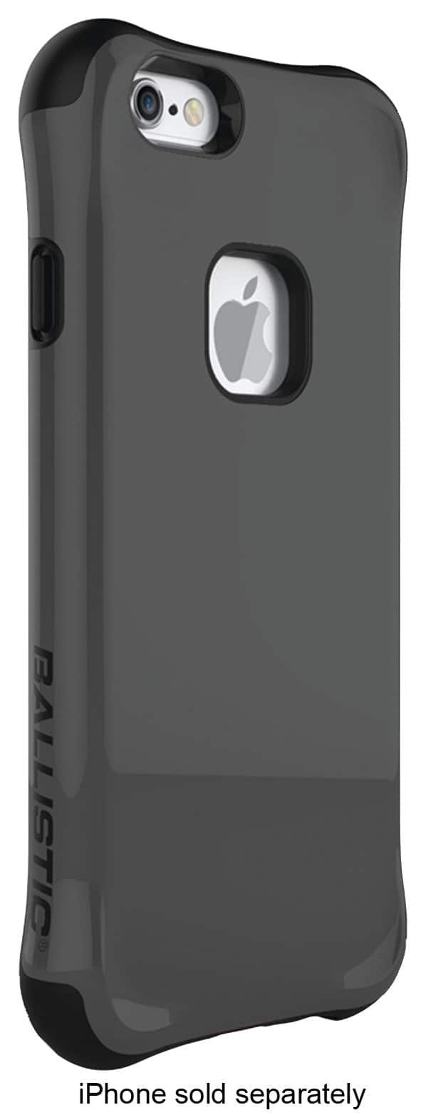 Front. Ballistic - Urbanite Case for Apple® iPhone® 6 and 6s - Shaded Gray/Black.