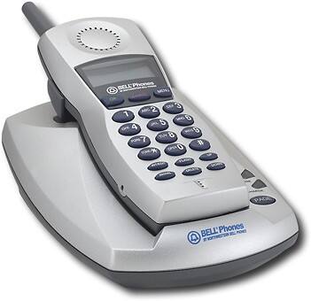 Angle Standard. Northwestern Bell - Expandable 2.4GHz Digital Spread Spectrum Cordless Phone System - Silver.