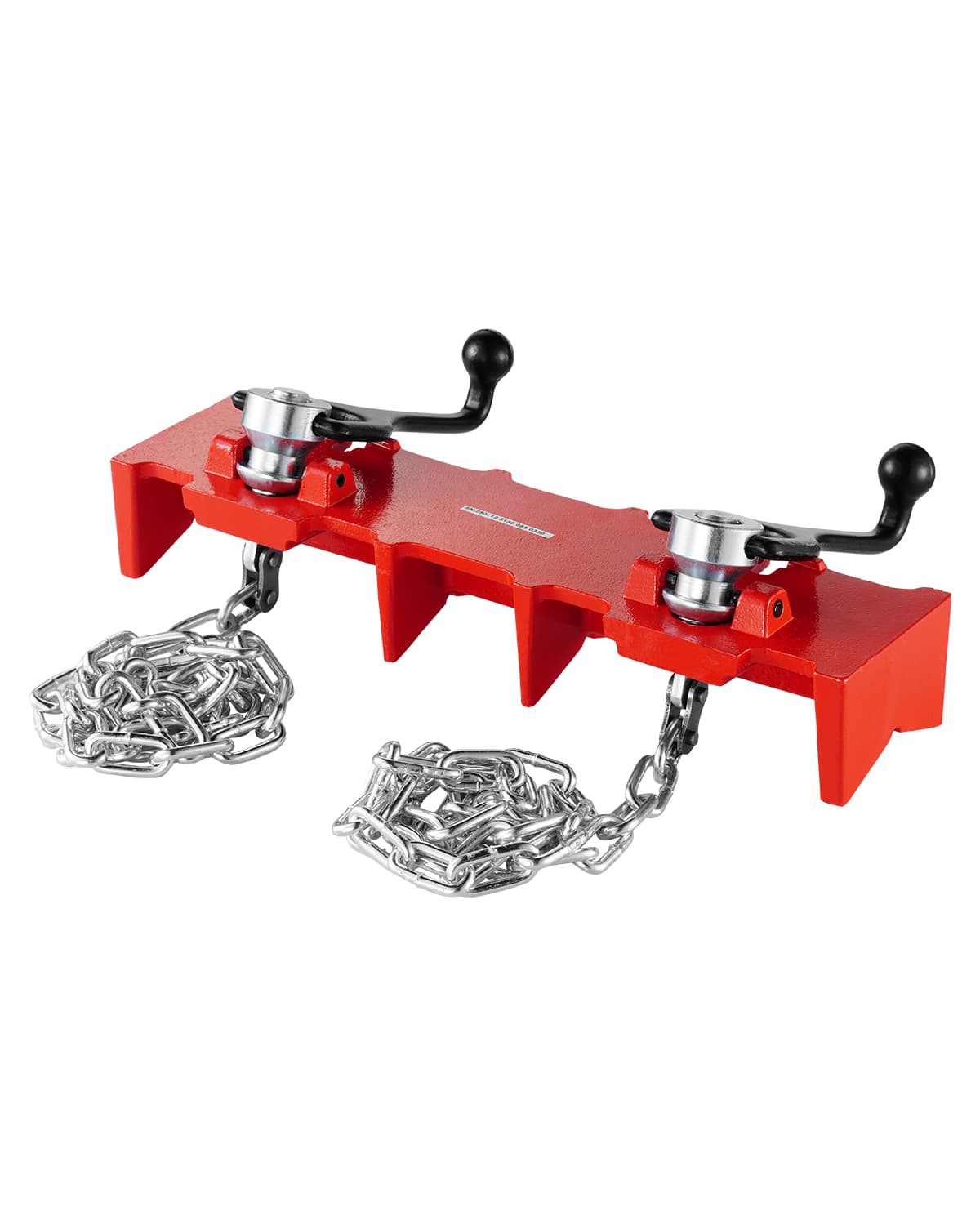 "VEVOR - Pipe Welding Vise, 1/2"" to 8"" Pipe Welding Clamp with Dual Chains & Crank Handles, Heavy-Duty Cast Iron Welding Vise - Red" price history on PriceWatchPro