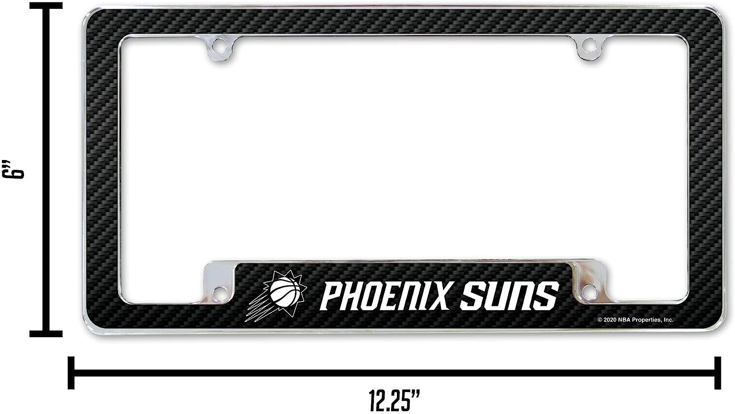 6" | PHOENIX SUNS 12.25"  
© 2020 NBA Properties, Inc.