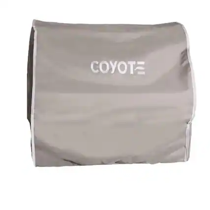 Angle. Coyote Outdoor Living - Cover for 36” Grill Head Only - Gray.