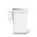 Alt View 4. simplehuman - 4L compost caddy, white steel - White.