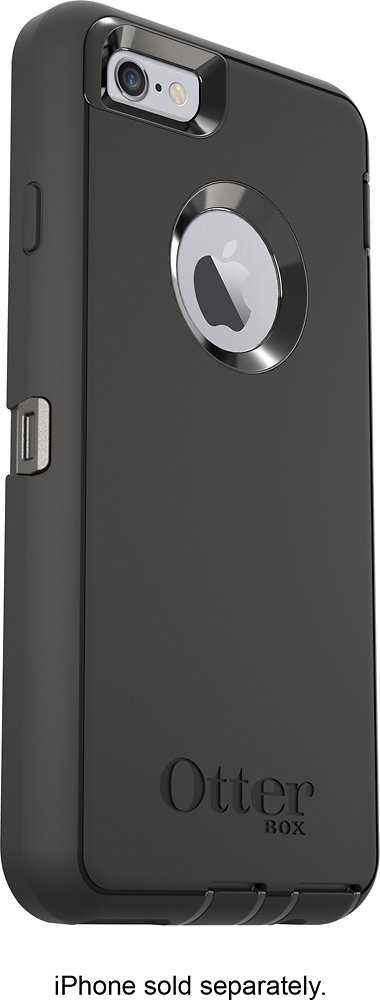 defender case for apple iphone 6 and 6s - black