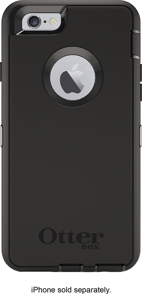 defender case for apple iphone 6 and 6s - black