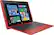 Angle. HP - Pavilion x2 - 10.1" - Tablet - 64GB - With Keyboard - Sunset Red.