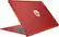 Back. HP - Pavilion x2 - 10.1" - Tablet - 32GB - With Keyboard - Sunset Red.