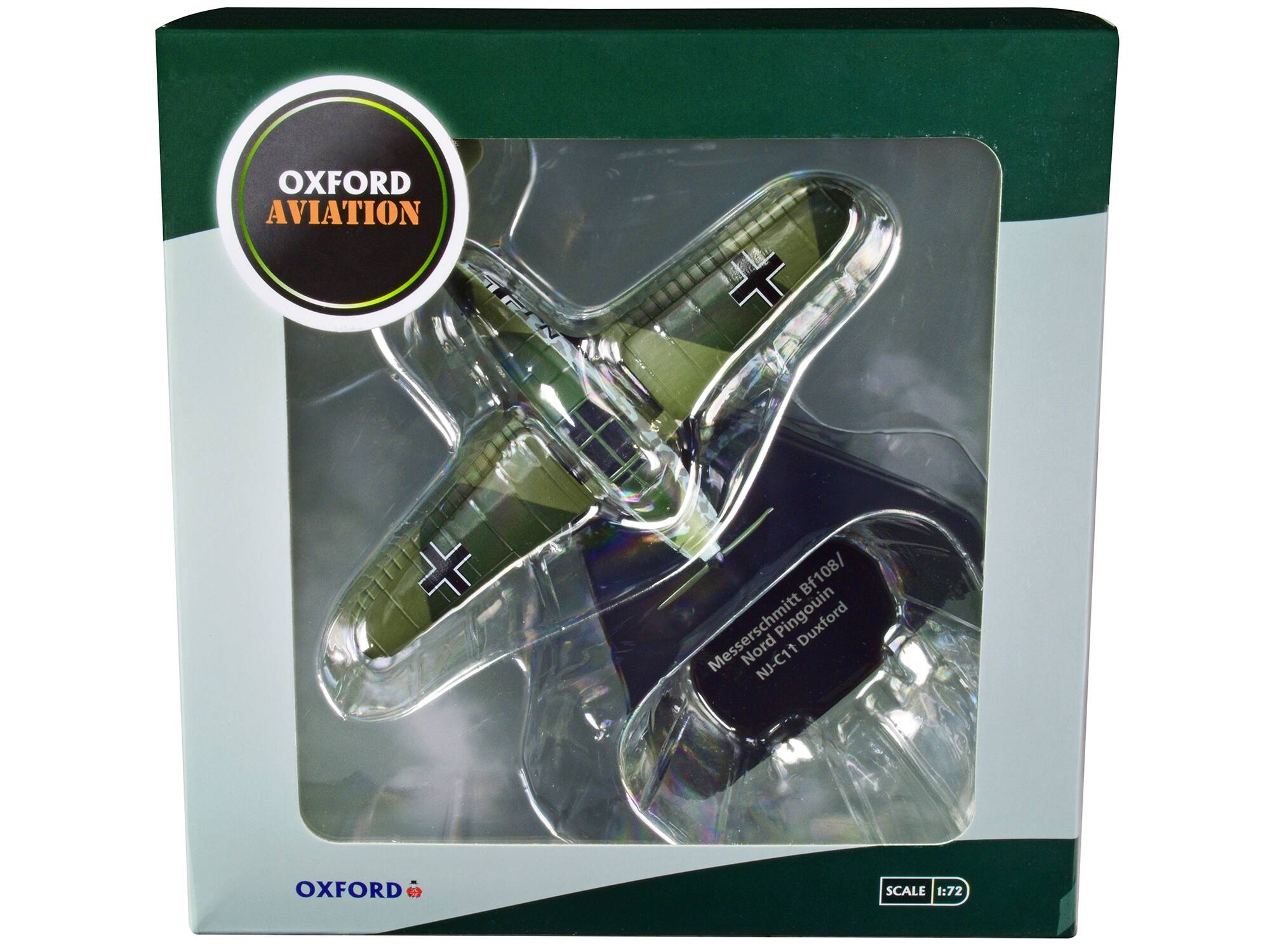 OXFORD AVIATION  
Messerschmitt Bf108/  
Messerschmitt Duxford Nord NJ-C11  
OXFORD SCALE 1:72