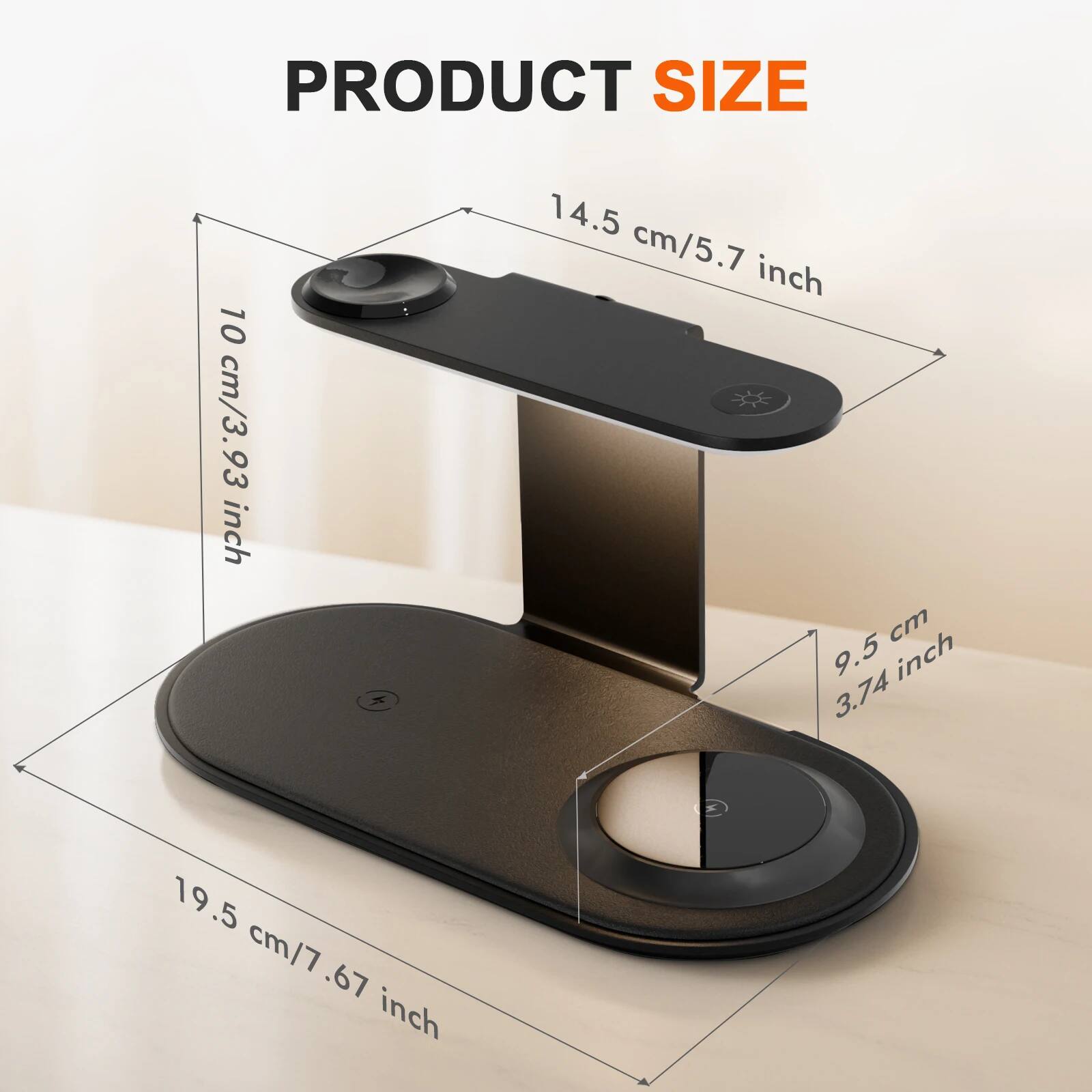 PRODUCT SIZE

- 10 cm / 3.93 inch
- 14.5 cm / 5.7 inch
- 9.5 cm / 3.74 inch
- 19.5 cm / 7.67 inch