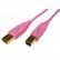 Front Standard. Cables Unlimited - KaBLING 2 Meter High-Speed USB 2.0 Cable - Pink.