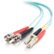 Alt View Standard 20. C2G - 10Gb Fiber Optic Duplex Patch Cable - Aqua.