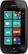 Front Standard. Nokia - 710 Lumia Cell Phone - Black (T-Mobile).