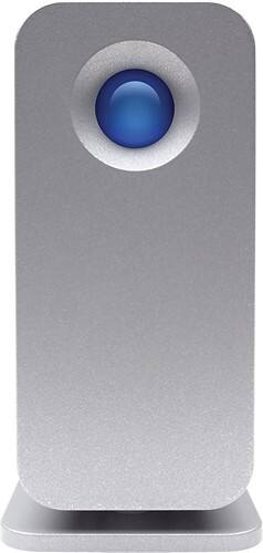 Front Standard. LaCie - Little Big Disk 240GB External Thunderbolt Solid State Drive - Aluminum.