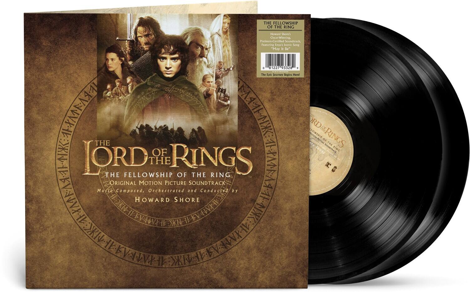 Howard Shore - The Lord Of The Rings: Fellowship Of The Rings (Original Motion Picture Soundtrack)   - VINYL LP