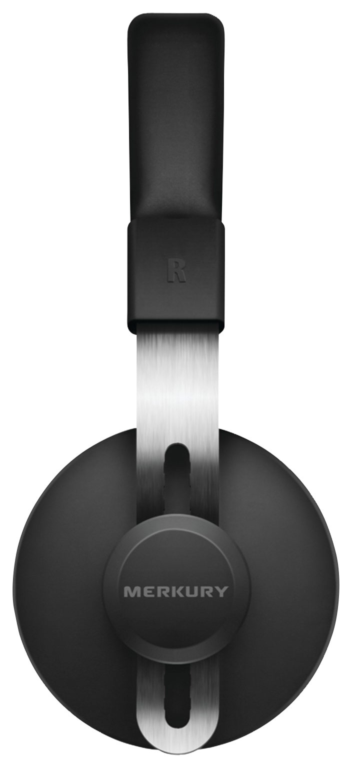 Customer Reviews: Merkury Signals Bluetooth On-Ear Headphones Black MI ...