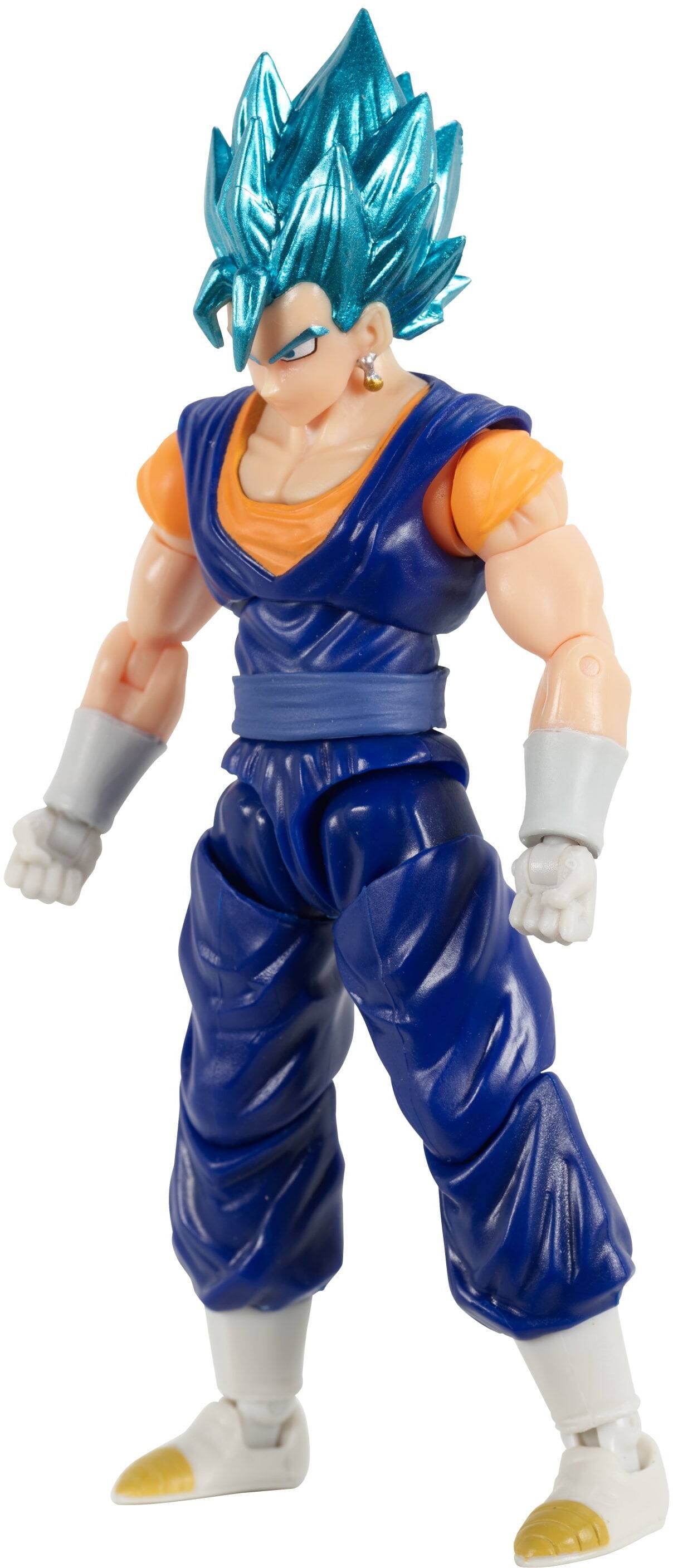 Angle. Bandai - Bandai - Dragon Ball Super Evolve - 5" Super Saiyan God Super Saiyan Vegito Action Figure   - COLLECTIBLES - Multicolor.