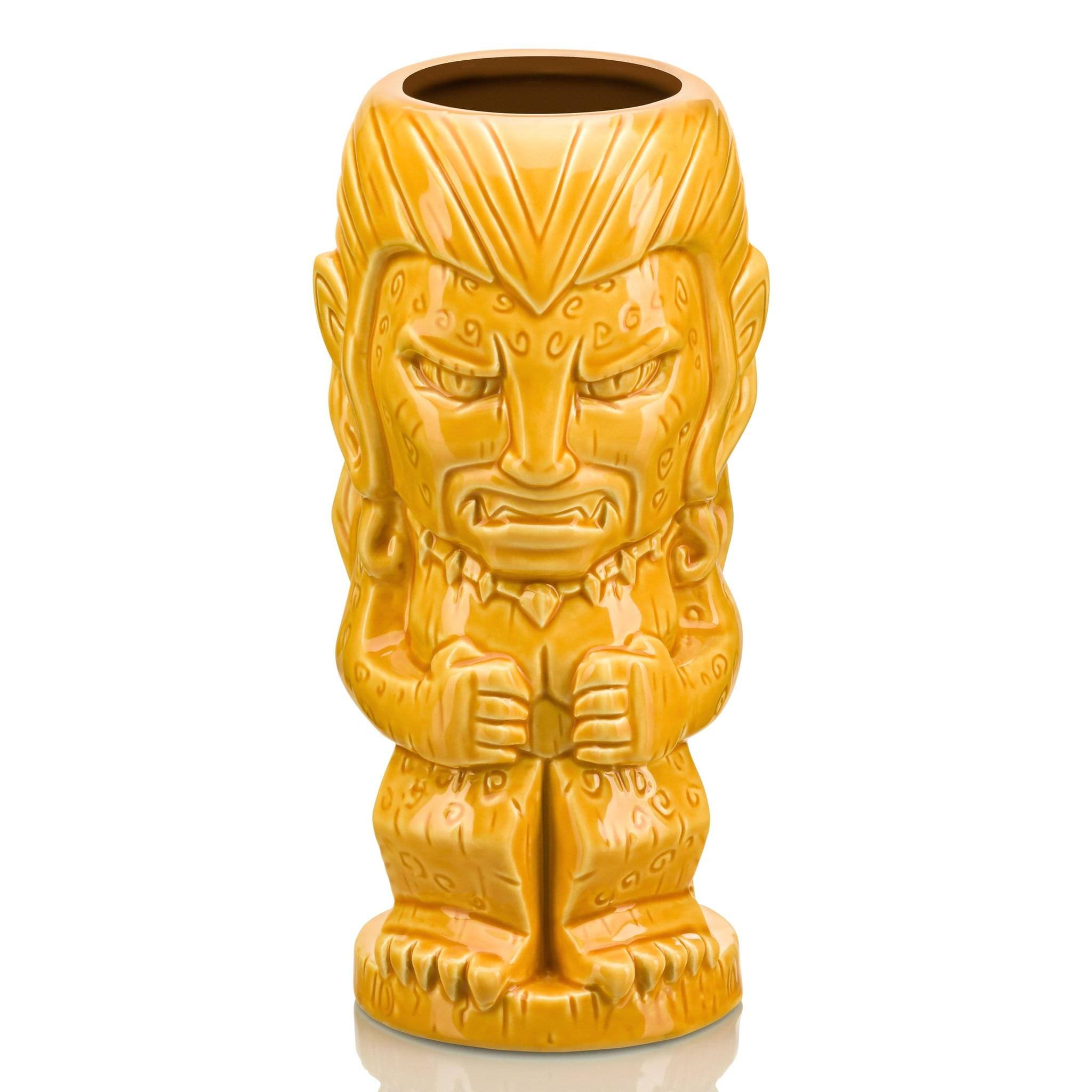 Front. DC Comics - Geeki Tikis DC Comics Cheetah Ceramic Mug | Holds 16 Ounces - Yellow.