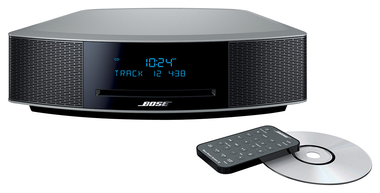 Best Buy: Bose Wave® Music System IV Platinum Silver WAVE MUSIC SYSTEM IV  SLV