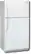 Angle Standard. Roper - 20.9 Cu. Ft. Top-Mount Refrigerator - White.