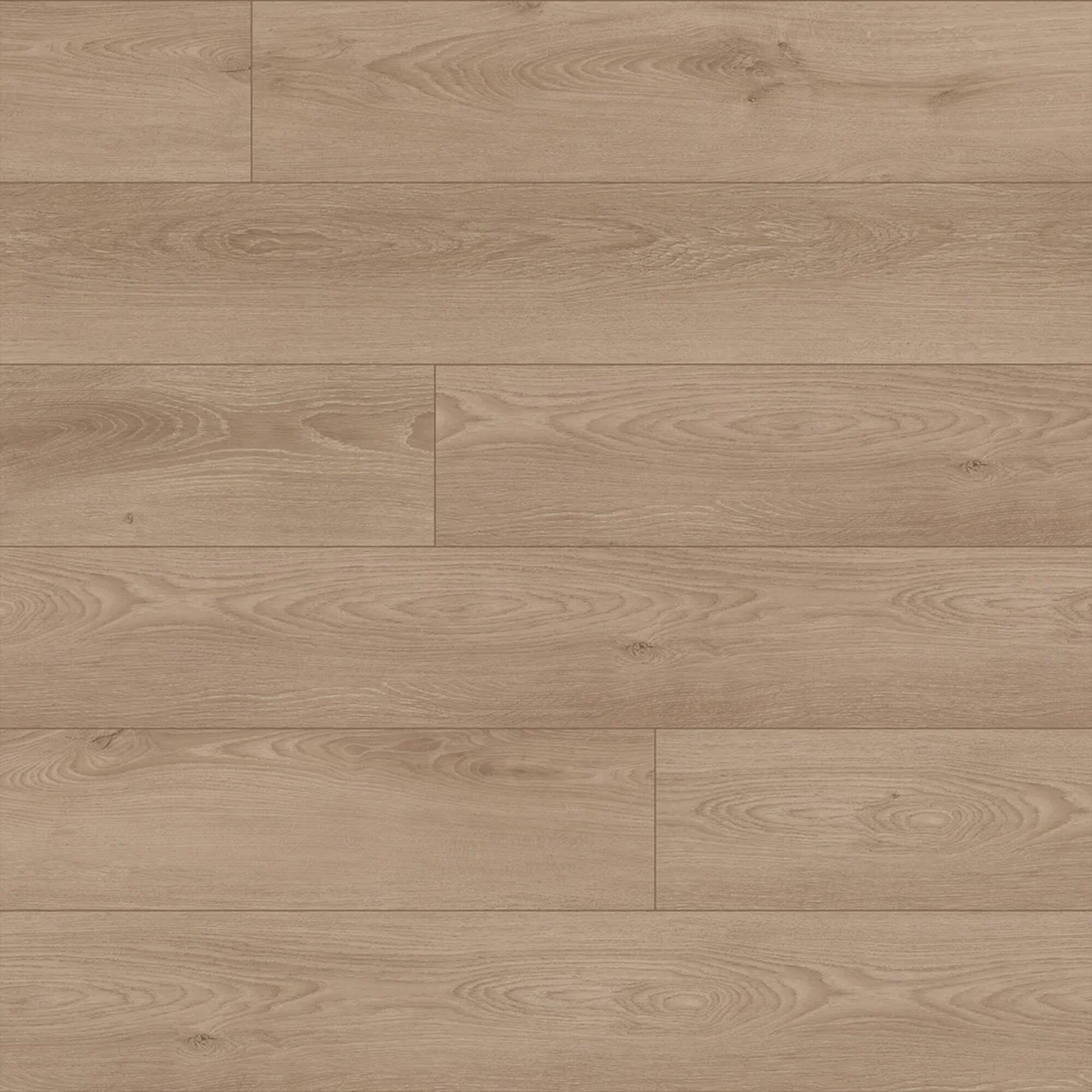 Alt View 5. Dotfloor - Superoak SEKET Laminate Flooring - 48"x7.7" Planks, 8 Planks/Box (20.56 sq ft/Box), 12mm Thick, AC4 Wear Rating - Natural Clean.