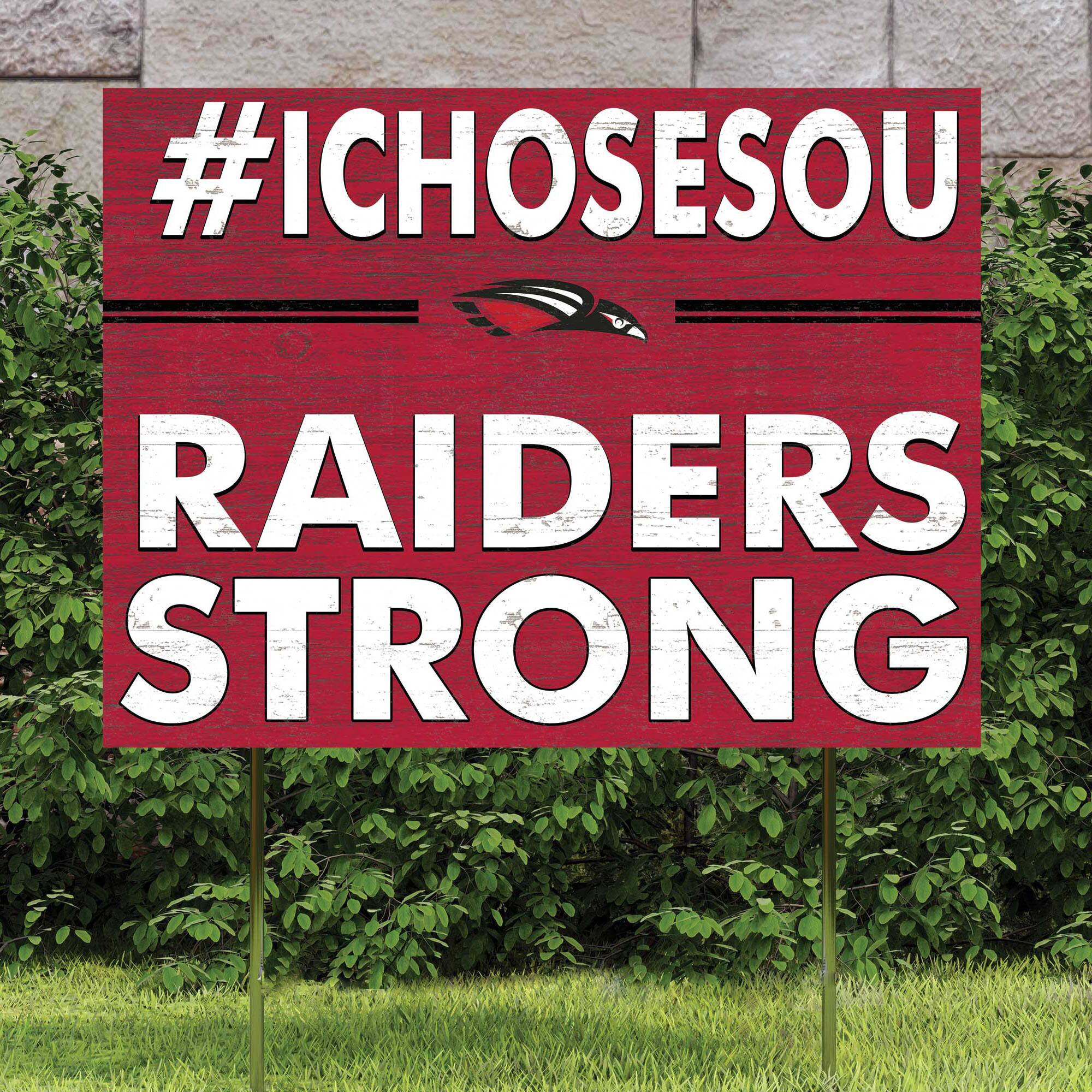 #ICHOOSEOU  
RAIDERS STRONG