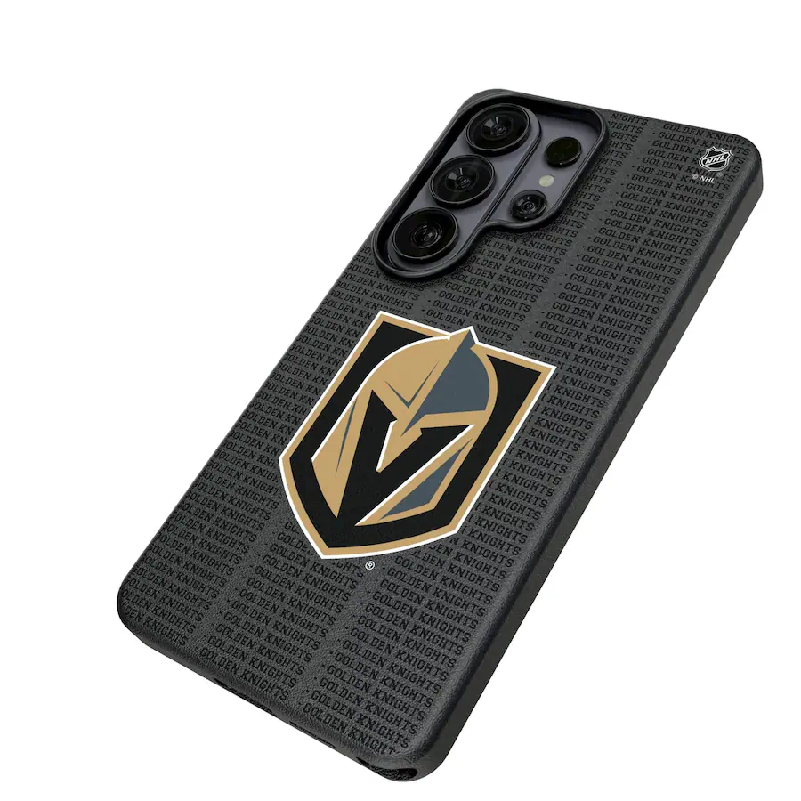 Keyscaper NHL Vegas Golden Knights Text Backdrop Galaxy Magnetic Bump ...