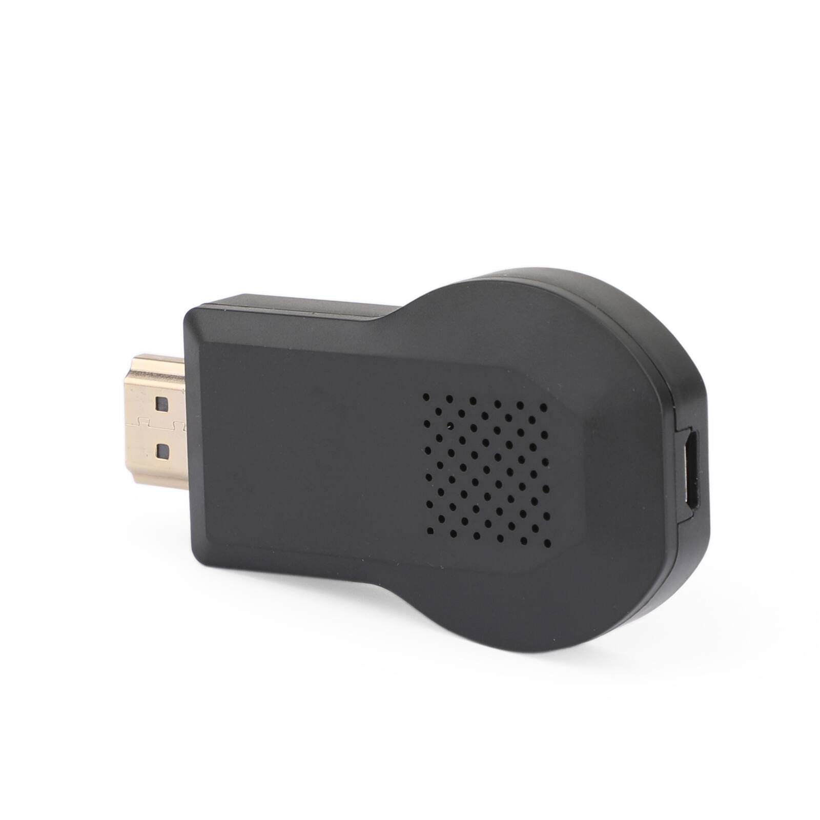 Alt View 9. Topteng - 1080P Wireless Display Dongle with AirPlay & Miracast - HD TV Stick for iOS/Android - Black.