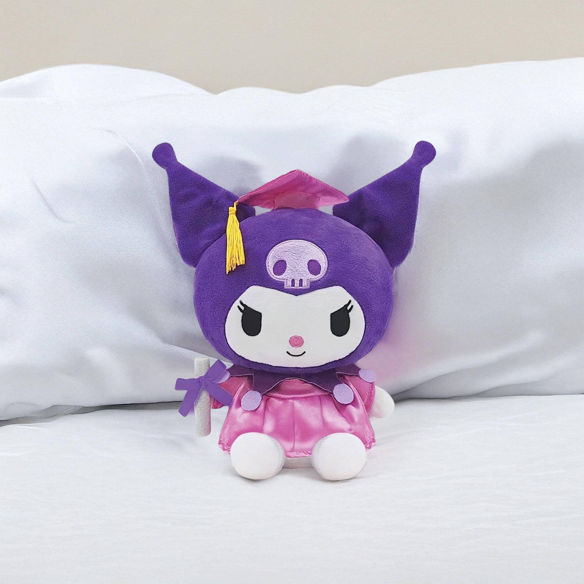 Alt View 10. Hello Kitty - Sanrio Hello Kitty and Friends Kuromi Graduation 10 Inch Plush - Multi-Colored.