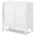 Angle. Simpli Home - Harper Low Storage Cabinet - White.