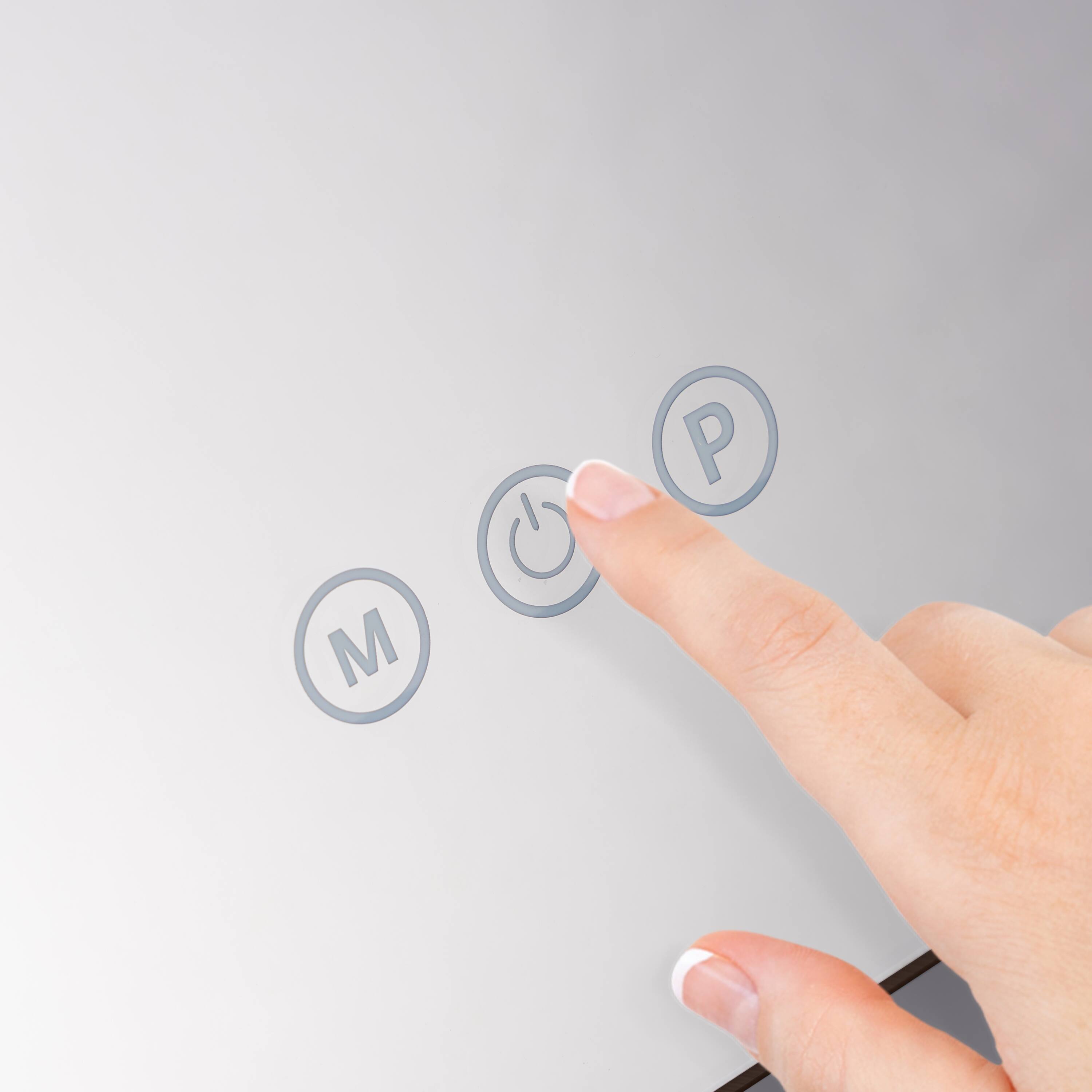 Alt View 1. Zadro - Zadro Hollywood Makeup Mirror - 25" x 20" - 15 LED Light Bulbs with Dimmable Brightness - Neutral.