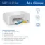 MFC-J1215w At a Glance:

Additional Features:

1. 1 Year of Ink included in-box*
2. Flatbed Scanner
3. Borderless Printing
4. Wireless*
5. Wireless Direct and USB connectivity
6. Works with Brother Mobile Connect App.*
7. Monitor ink usage with Page Gauge*

*Scroll down to "About This Item" to learn more.