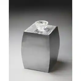 Butler Specialty - Getty Stainless Steel Side Table - Silver