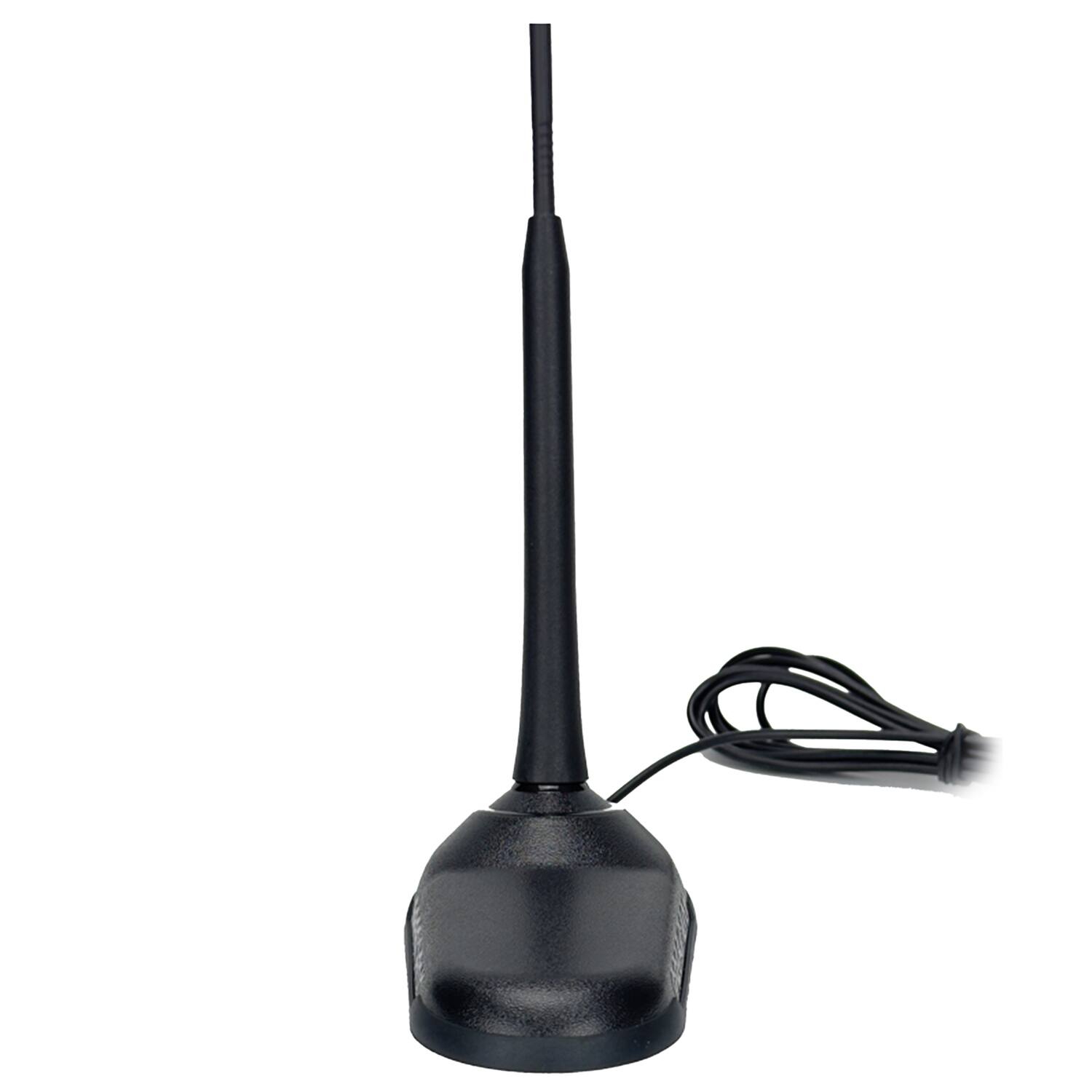 Angle. PRESIDENT - President Ammi696 Virginia-f Magnetic-mount Cb Antenna With Fixed-angle Whip - black.